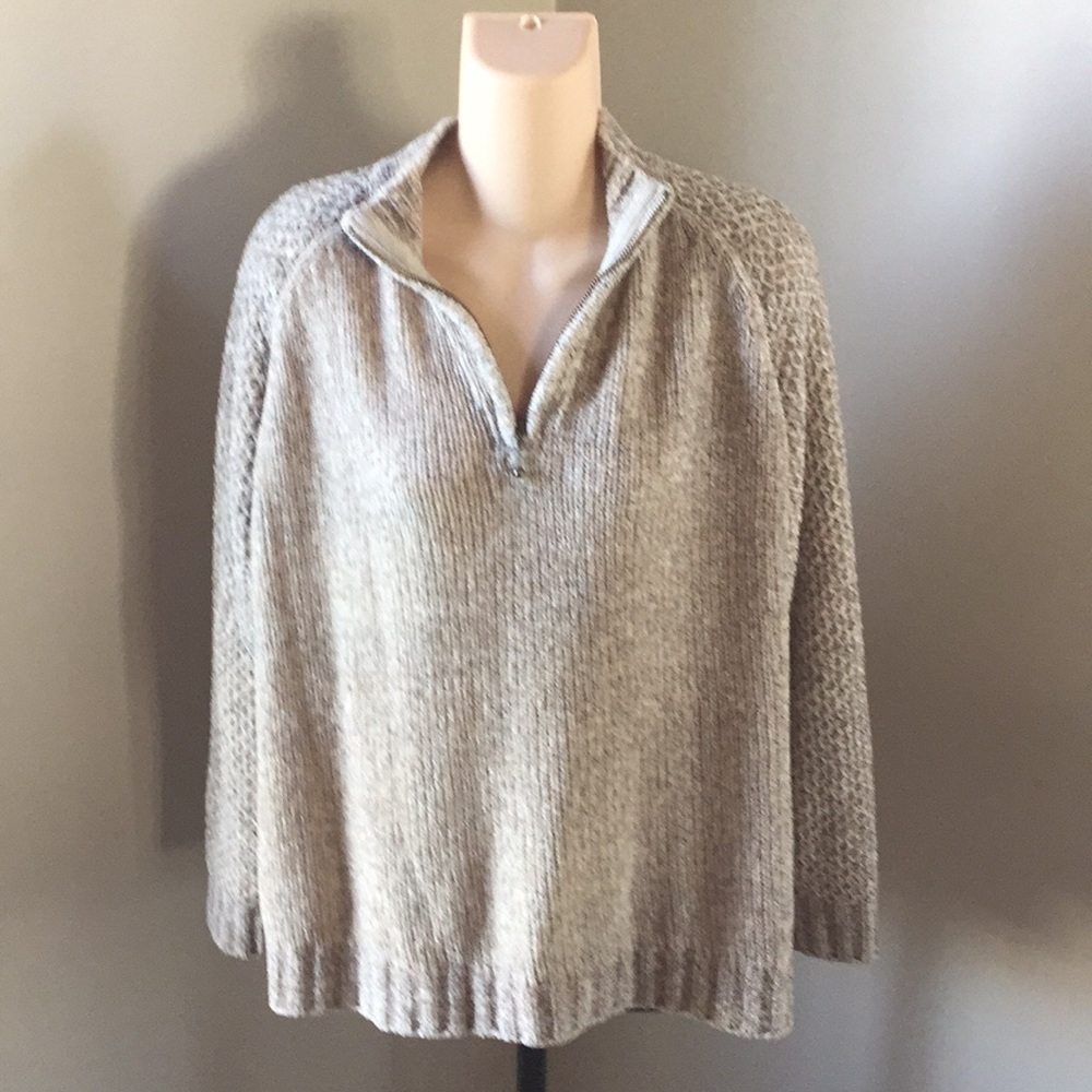 Croft &barrow tan sweater XL woman’s